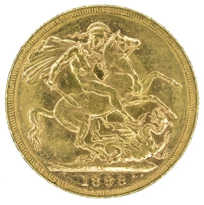 Lot 11 - Queen Victoria, Sovereign, 1888, Melbourne Mint.