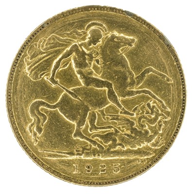 Lot 39 - King George V, Half-Sovereign, 1925, Pretoria Mint.