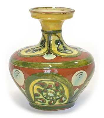 Lot 120 - Della Robbia vase