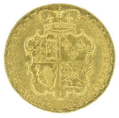 Lot 6 - King George II, Guinea, 1740, gVF.