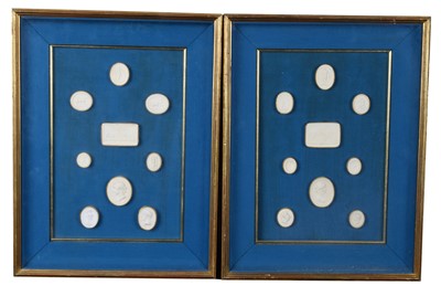 Lot 224 - Early 20th-century pair of gilt frames