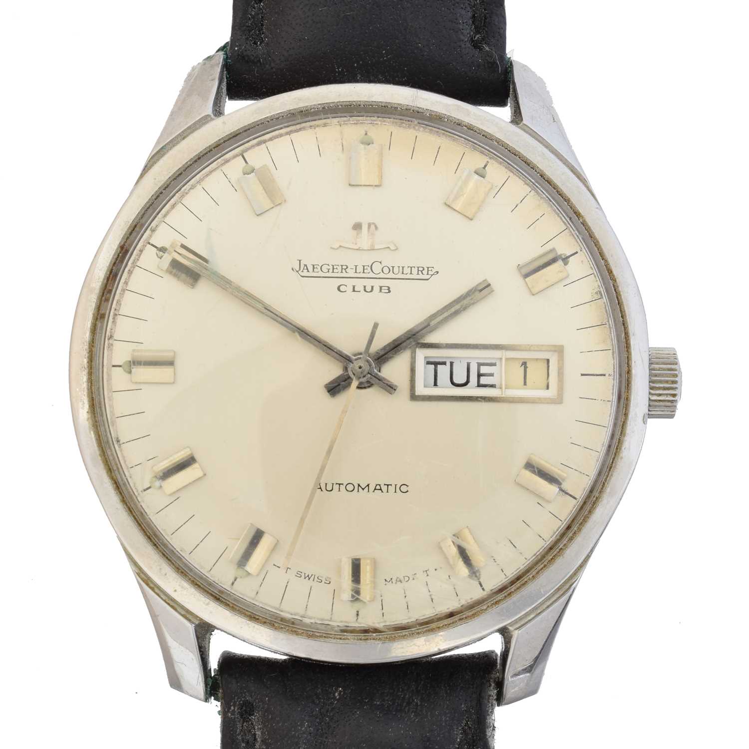 Lot 115 - A Jaeger-LeCoultre Club automatic watch