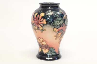 Lot 122 - Moorcroft Oberon Honeysuckle Vase