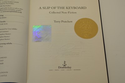 Lot 44 - A Slip of the Keyboard - Collected Non-Fiction, The Unadulterated Cat, The Long Earth Series