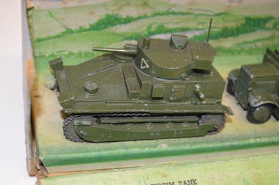 Lot 184 - Dinky Toys Military set. Royal Tank Corps...