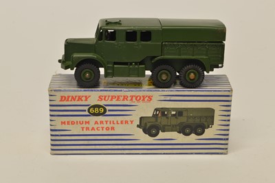 Lot 190 - Eight boxed Dinky diecast military vehicles to...