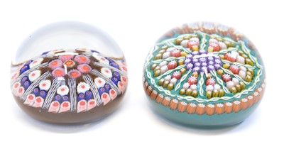 Lot 247 - Two paperweights