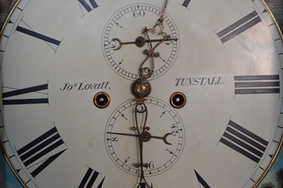 Lot 311 - Joseph Lovatt, Tunstall, 8-day longcase clock