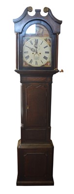 Lot 312 - Longcase clock