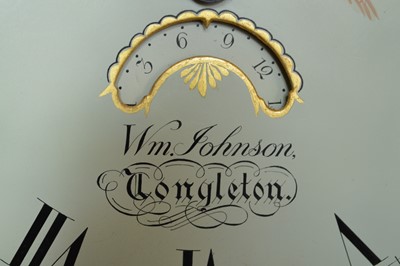 Lot 313 - William Johnson, Congleton, 30-hour longcase clock