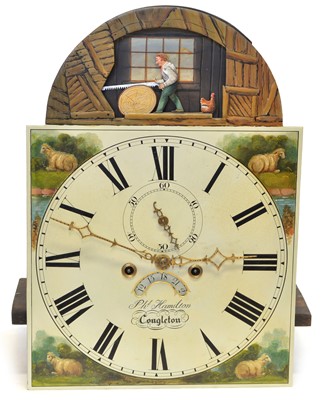 Lot 289 - 8-day longcase clock movement