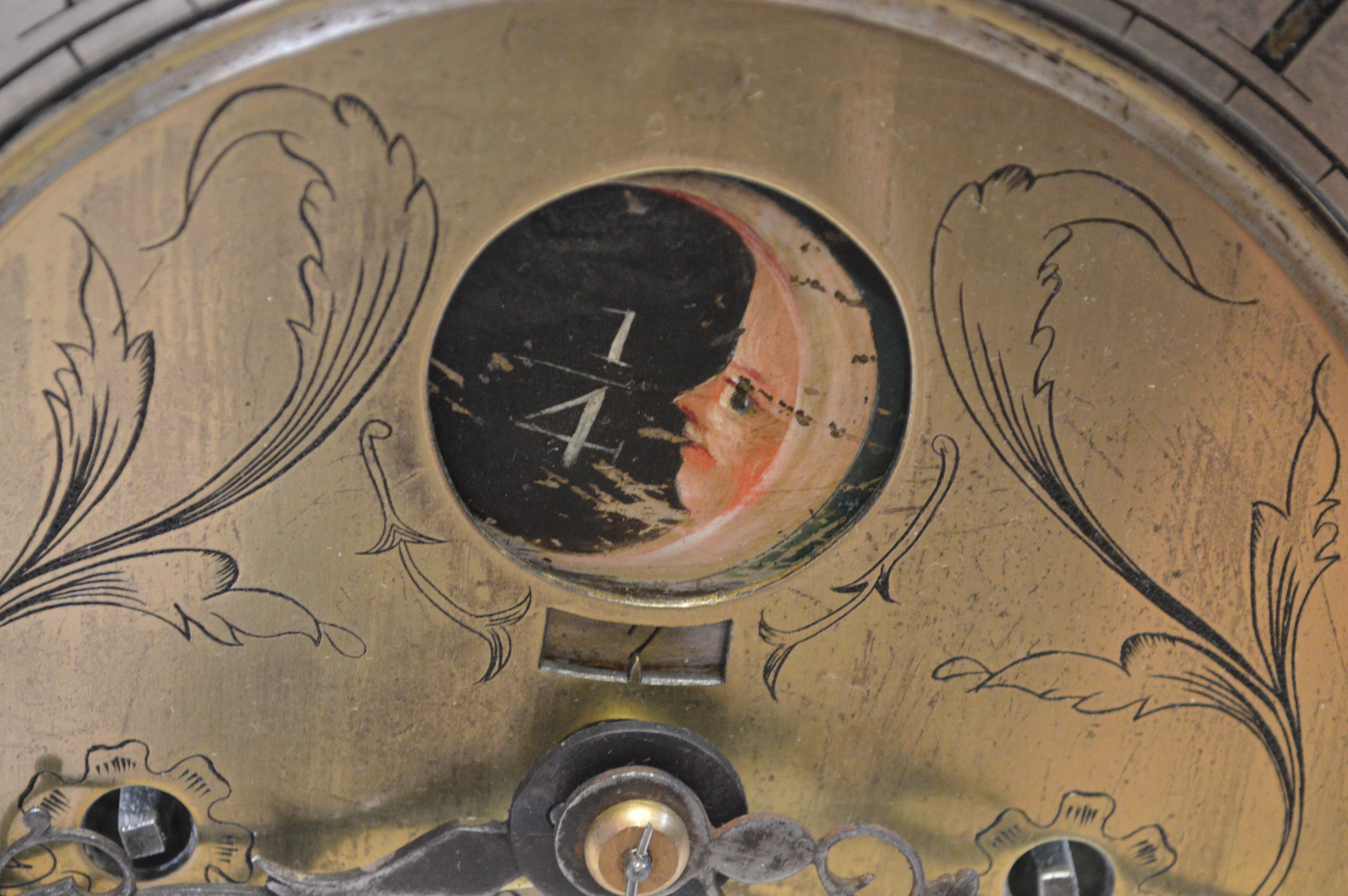 Lot 292 David Collier Gatly, 8day clock movement