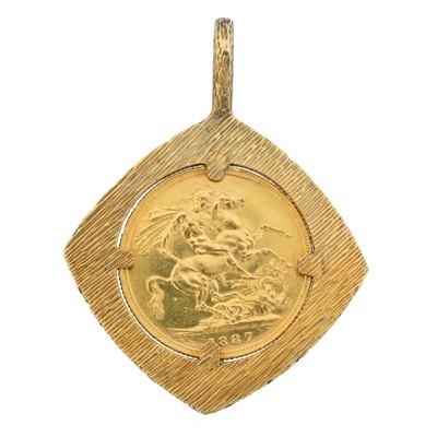 Lot 14 - A Victorian sovereign