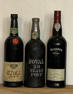 Lot 33 - 3 Bottles Mixed Lot Fine Ports and Madeira