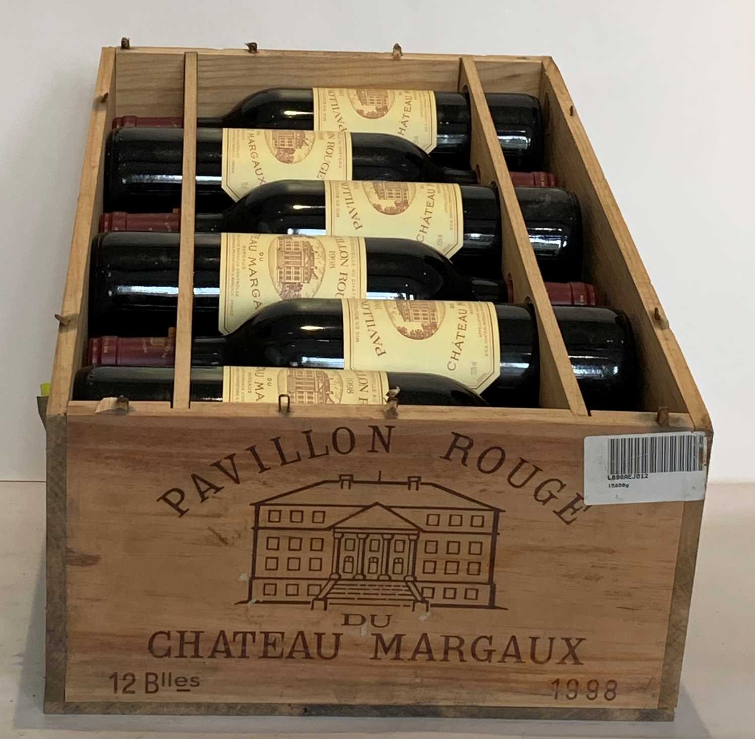 Lot 9 - 12 Bottles (IN OWC) Pavillon Rouge du Chateau Margaux 1998