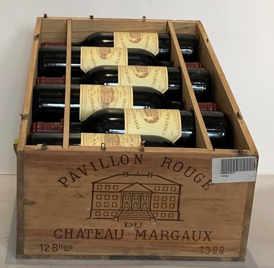 Lot 9 - 12 Bottles (IN OWC) Pavillon Rouge du Chateau Margaux 1998