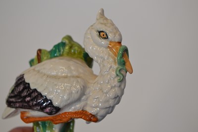 Lot 79 - Two Royal Doulton figures and a Minton Limited Edition Stork