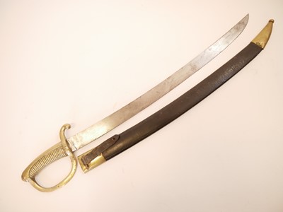 Lot 352 - French short sword