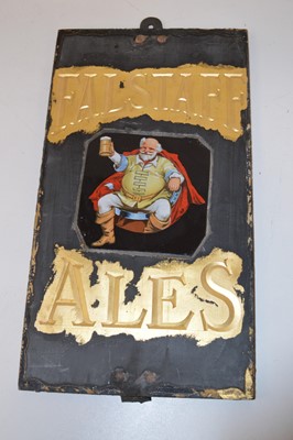Lot 246 - Falstaff Ales slate backed pub sign by Dickson