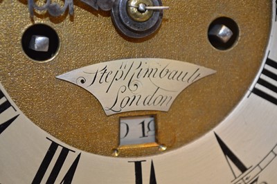 Lot 279 - Stephen Rimbault, London, bracket clock