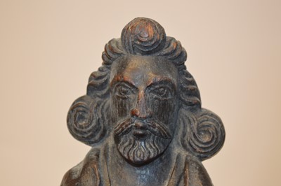 Lot 274 - 17th Century Carved Religious Figure