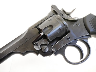 Lot 179 - Webley MkVI air pistol revolver