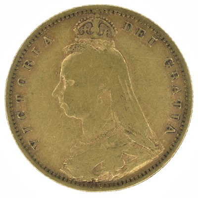 Lot 46 - Queen Victoria, Half-Sovereign, 1891, Sydney Mint.