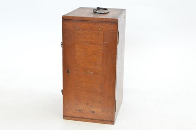 Lot 260 - Swift & Sons microscope in wooden case