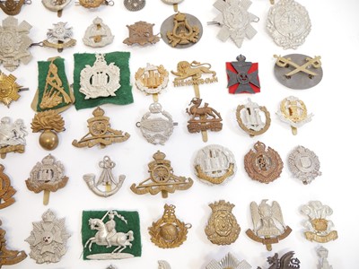 Lot 377 - Ninety-seven military cap badges