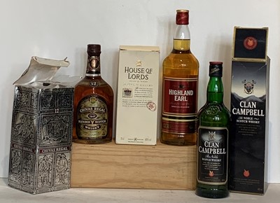 Lot 65 - 4 Bottles (including 1 litre bottle) Fine Scotch Whisky