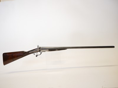 Lot 131 - Boss 12 bore side by side hammer gun LICENCE REQUIRED