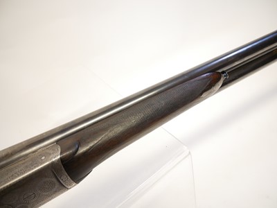 Lot 132 - William Evans 12 bore boxlock with case LICENCE REQUIRED