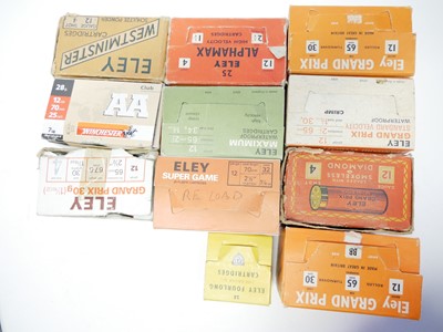 Lot 234 - Collection of vintage shotgun ammunition LICENCE REQUIRED