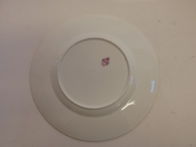 Lot 186 - Minton pate-sur-pate plate signed and monogrammed A. Birks