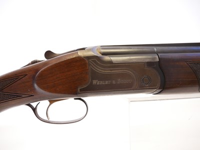 Lot 147 - Webley and Scott Steel Shot Proof 12 bore over and under shotgun LICENCE REQUIRED