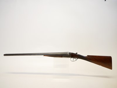 Lot 152 - J. West and Sons Leek 12 bore side by side shotgun LICENCE REQUIRED