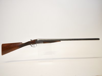 Lot 152 - J. West and Sons Leek 12 bore side by side shotgun LICENCE REQUIRED