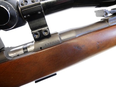 Lot 90 - CZ Brno Model 2-E-H bolt action rifle with moderator LICENCE REQUIRED