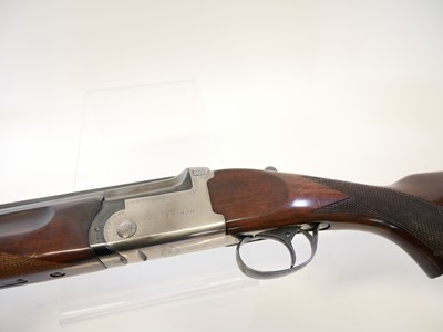Lot 146 - AYA Yeoman 12 bore over and under shotgun LICENCE REQUIRED