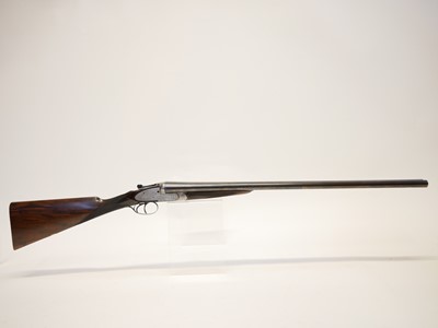 Lot 437 - T, Newton Manchester 12 bore side by side shotgun LICENCE REQUIRED