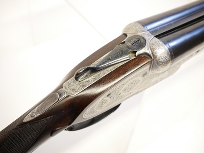 Lot 437 - T, Newton Manchester 12 bore side by side shotgun LICENCE REQUIRED