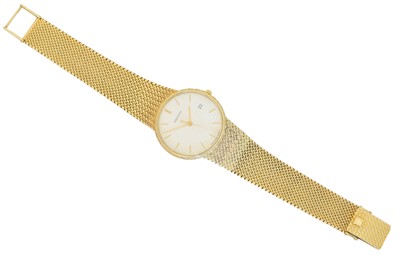Lot 162 - A 9ct gold Zenith wristwatch
