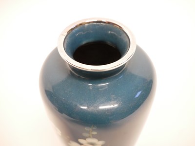 Lot 244 - Japanese Cloisonne vase