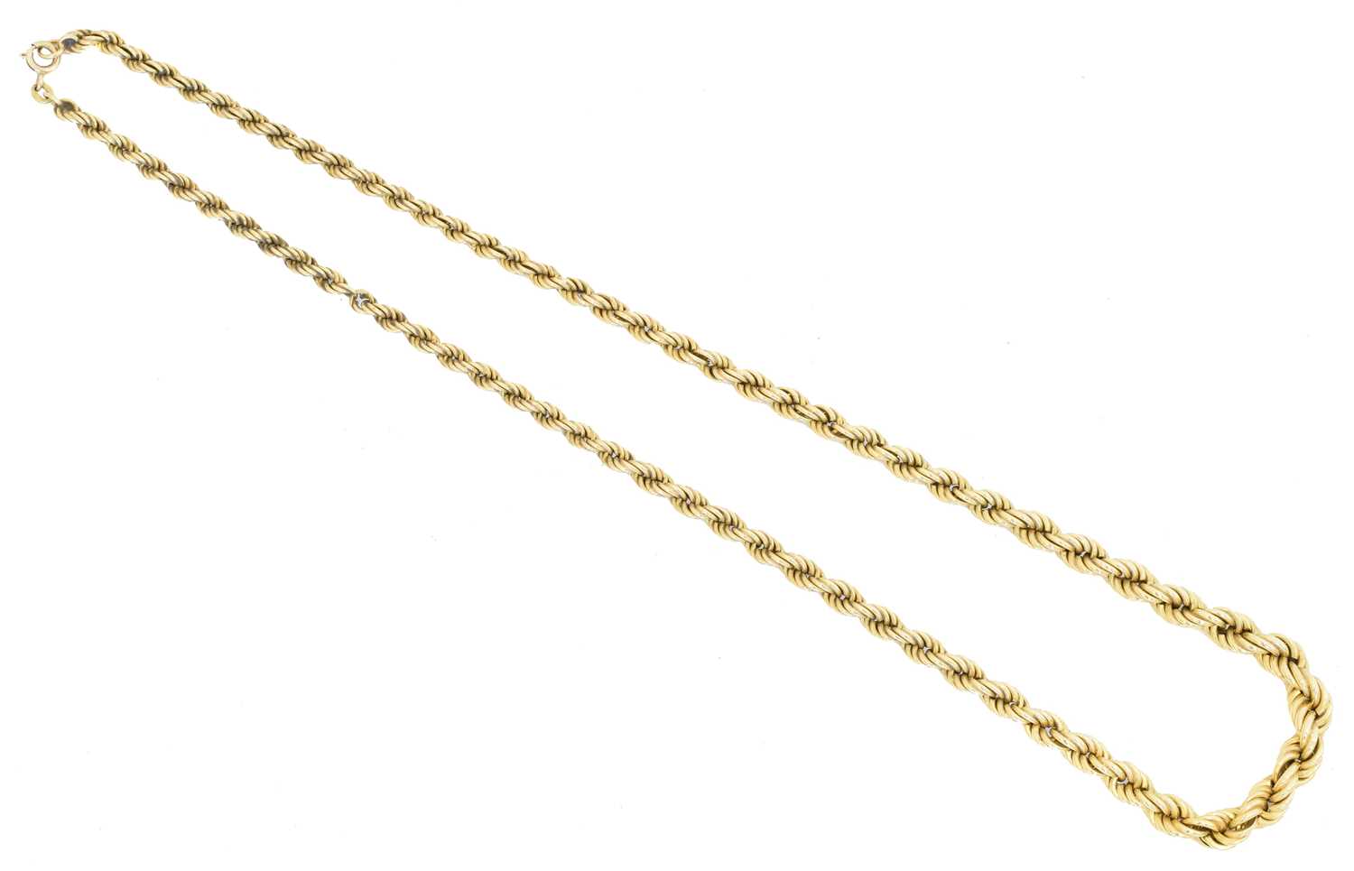 Lot 87 - A chain necklace