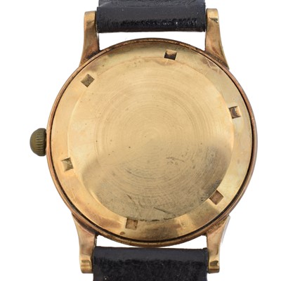 Lot 202 - A 9ct gold Mira wristwatch