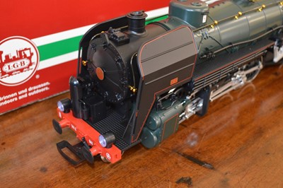 Lot 157 - LGB G Scale locomotive and tender 22871