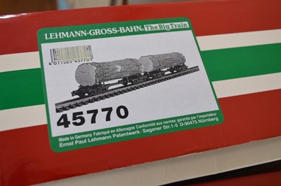 Lot 188 - LGB G Scale rolling stock