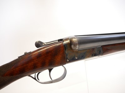 Lot 138 - AYA Yeoman 12 bore side by side shotgun, LICENCE REQUIRED