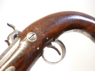 Lot 7 - Pair of percussion pistols by Wadsworth of London