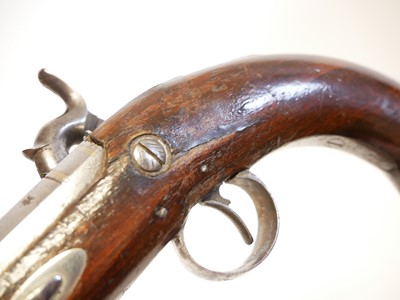 Lot 7 - Pair of percussion pistols by Wadsworth of London